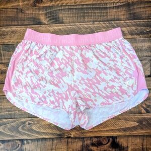 Gymshark Pink Elastic Waist Pull On Athletic Shorts Womens Size XL Workout Gym